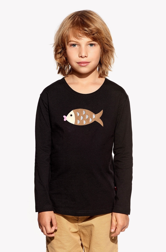 Shirt with fish