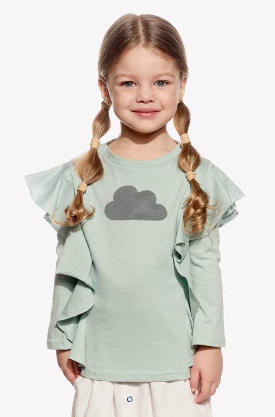 Shirt with cloud