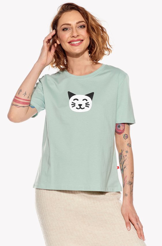 T-Shirt Katze