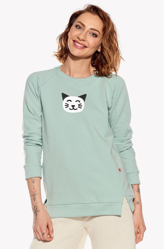 Sweatshirt Katze