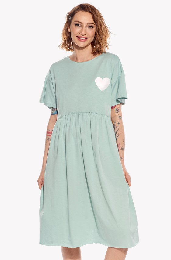 Šaty so srdiečkom