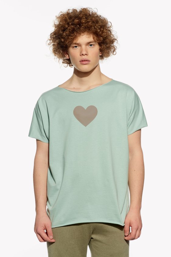 Shirt with heart