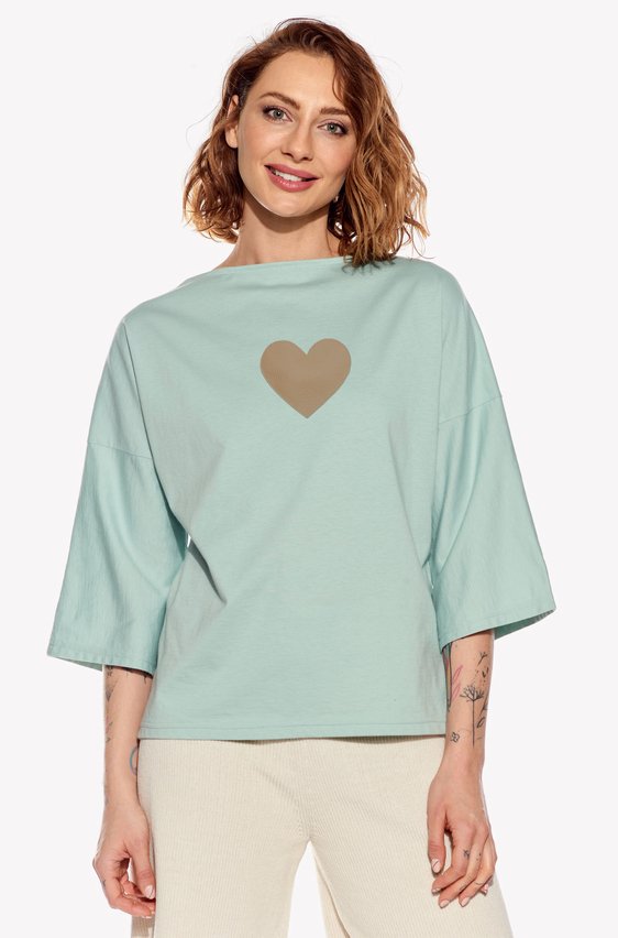 Shirt with heart