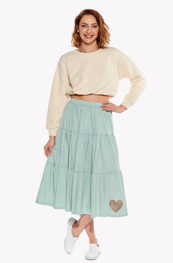 Sukně se srdíčkem