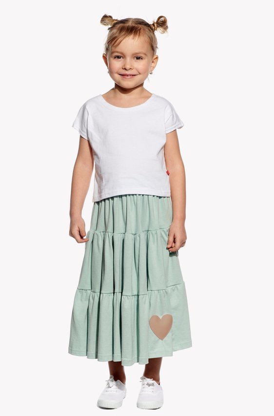 Skirt with heart