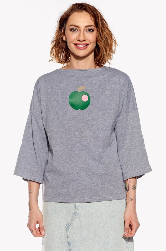 Tričko s jablkem