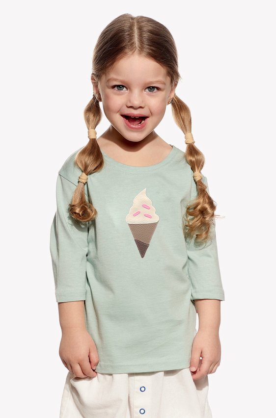Shirt with ice cream