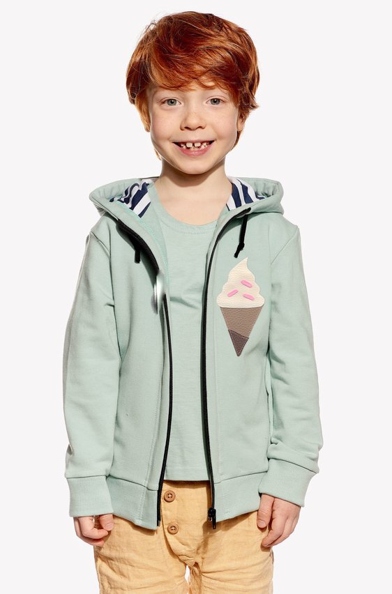 Hoodie with ice cream