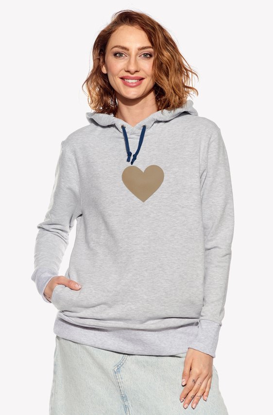 Hoodie with heart