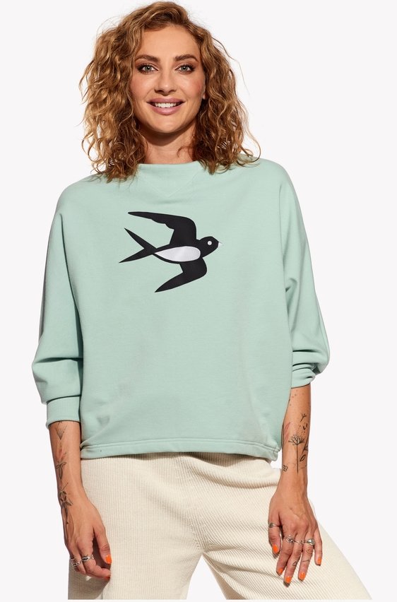 Mikina s vlaštovkou