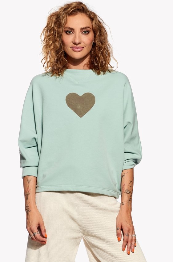 Mikina se srdíčkem