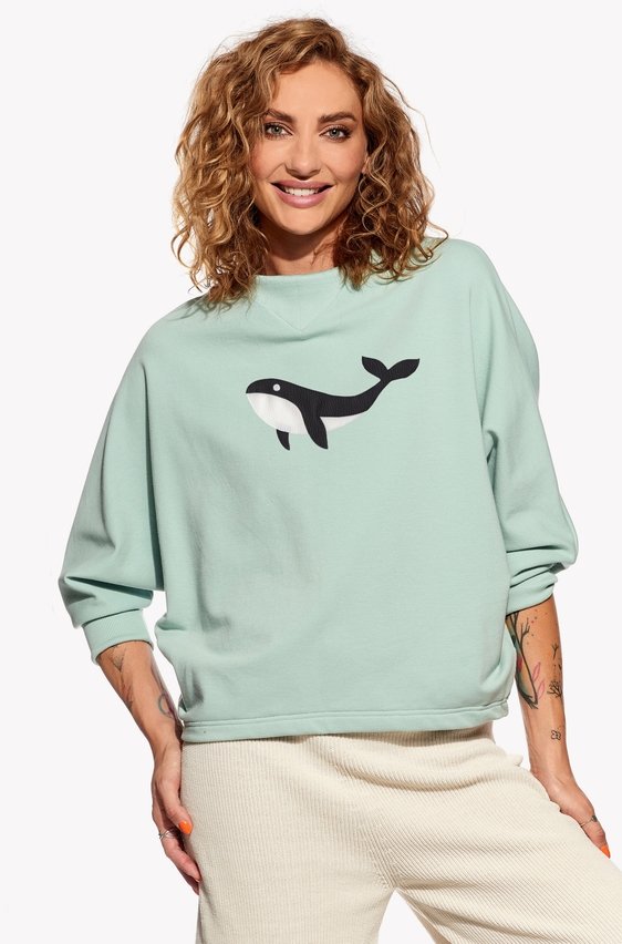 Sweatshirt Walfisch