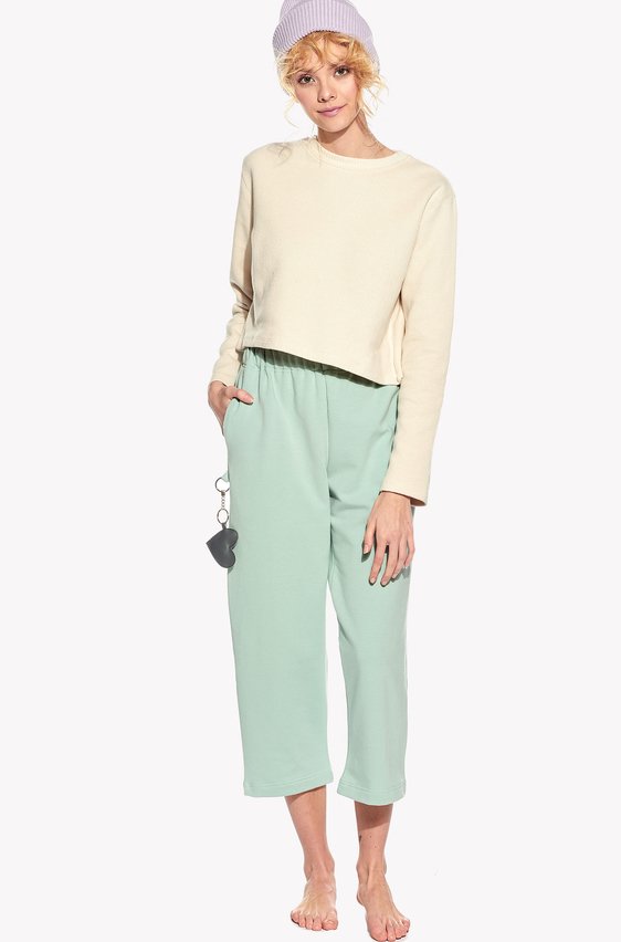 Sweatpants with heart