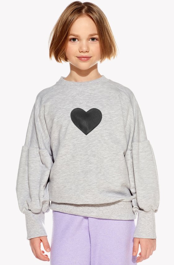 Hoodie with heart