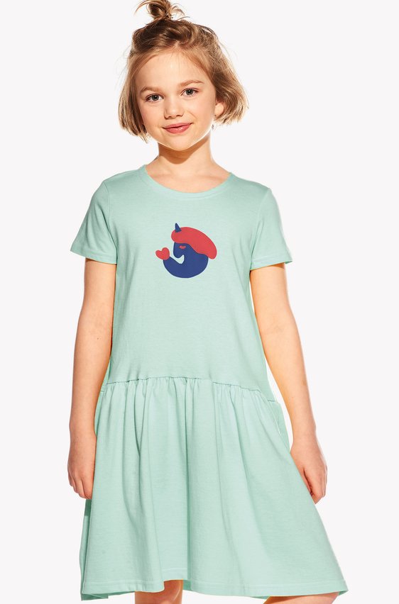 Dresses a unicorn in love