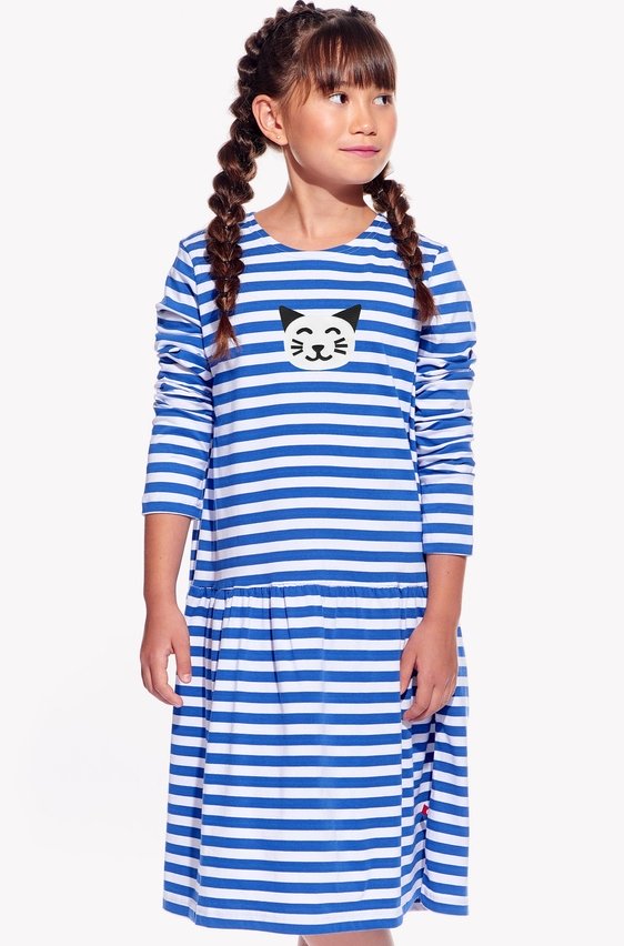 Šaty s kočkou