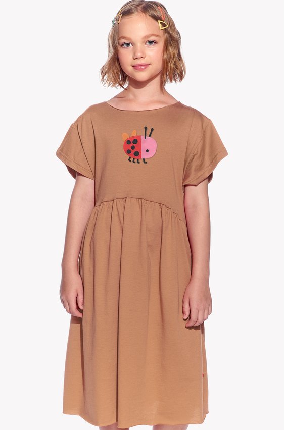 Dresses with a ladybug