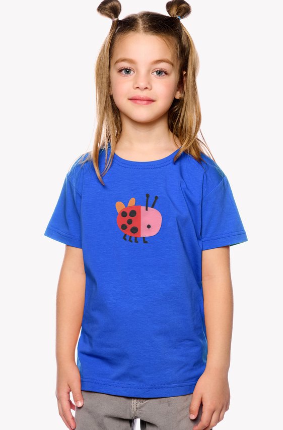 Shirt with a ladybug
