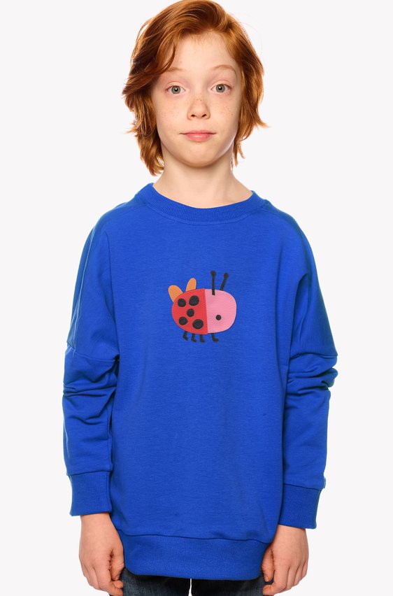 Hoodie with a ladybug