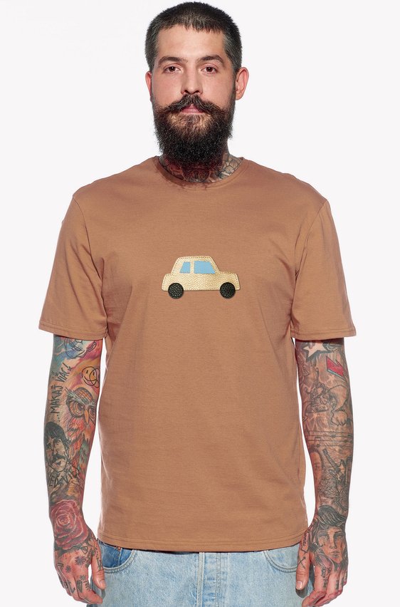 Shirt with car