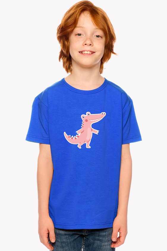 T-Shirt Rosa Krokodil