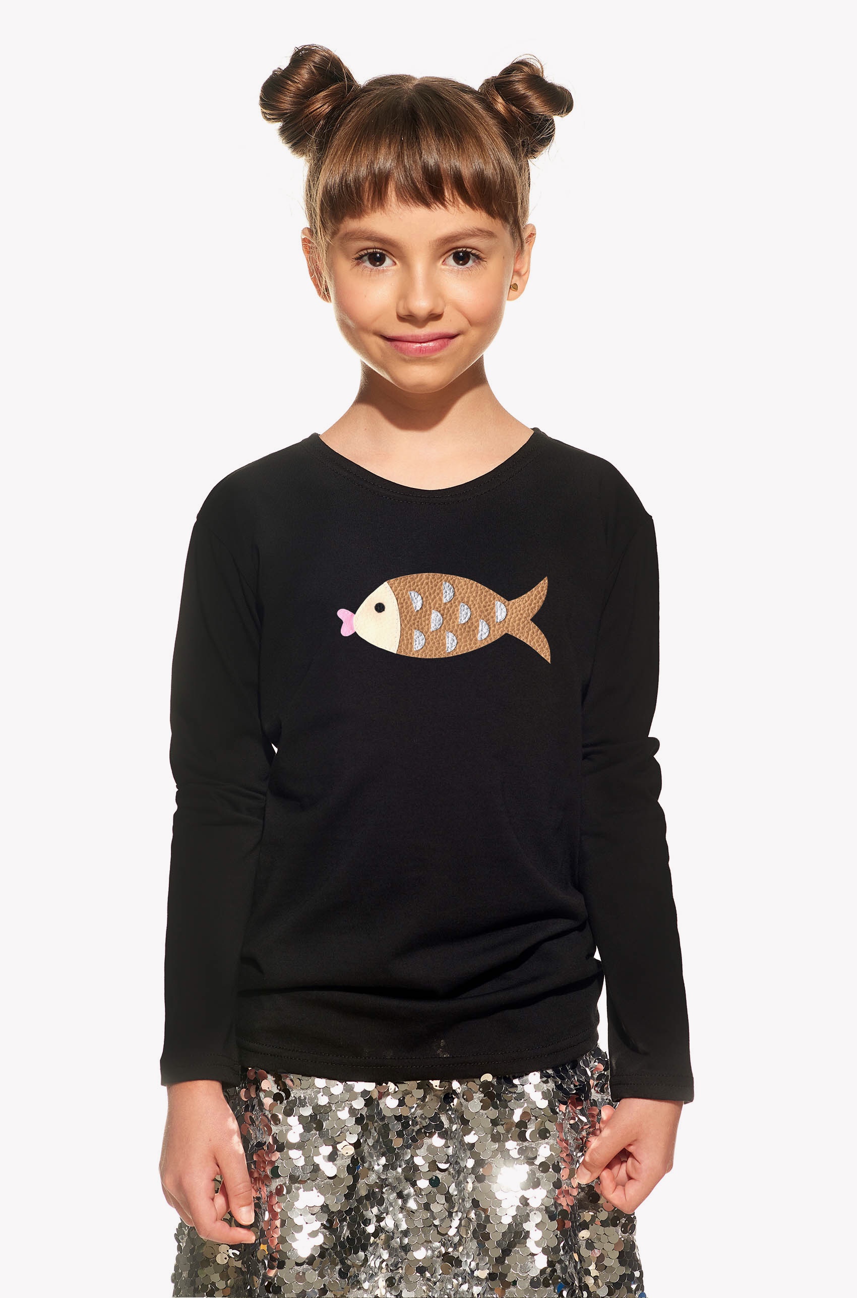 Shirt with fish