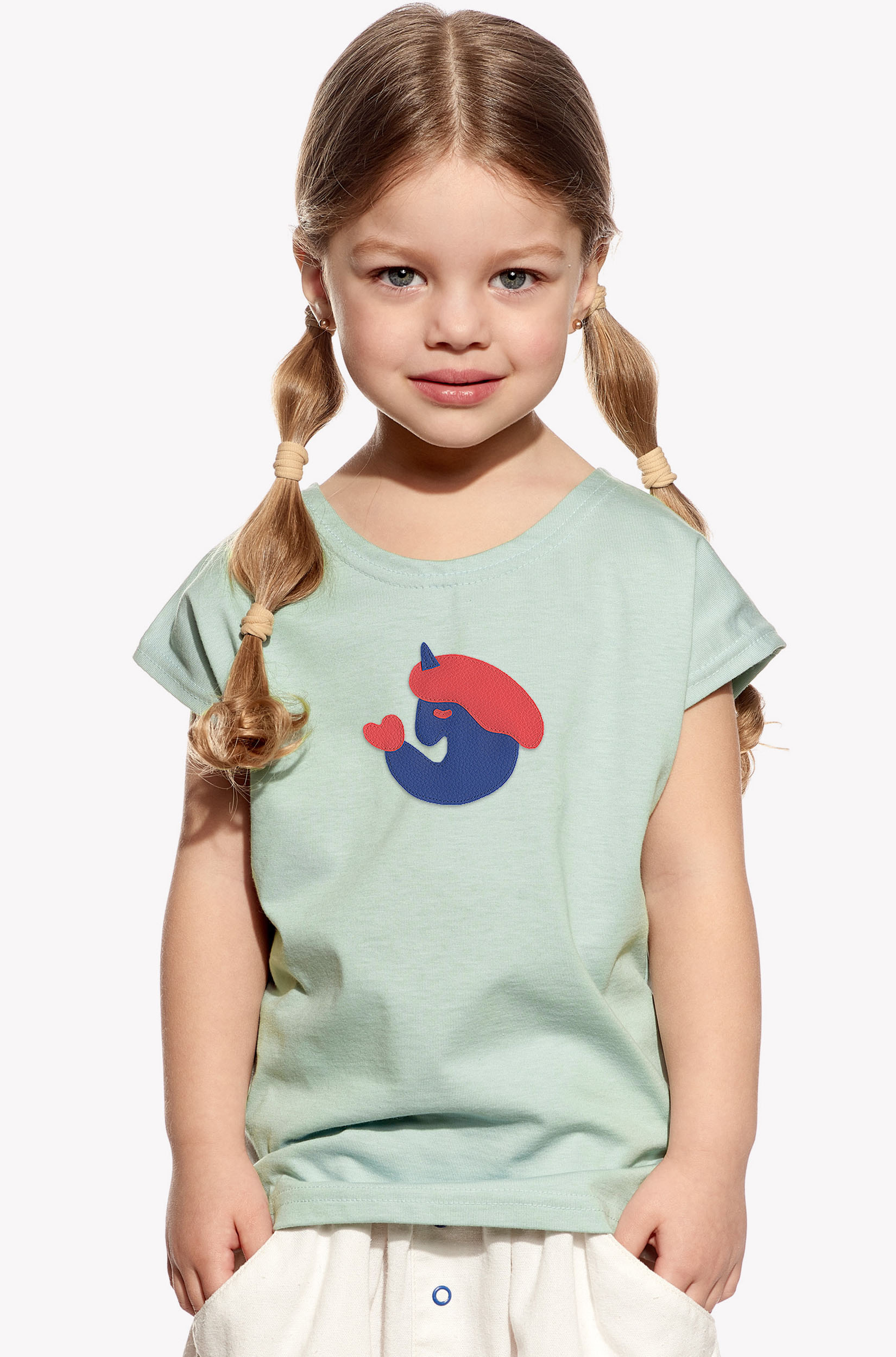 T-Shirt verliebtes Einhorn