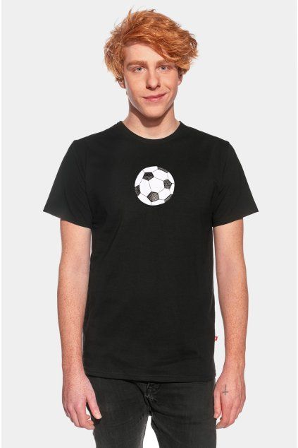 Samo, Pánske tričko, Čierne, Futbalka (Veľkosť XXL)
