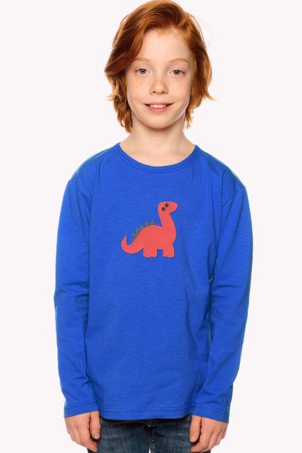 Maty, Detské tričko, Královska modrá, Dino (Veľkosť 98)
