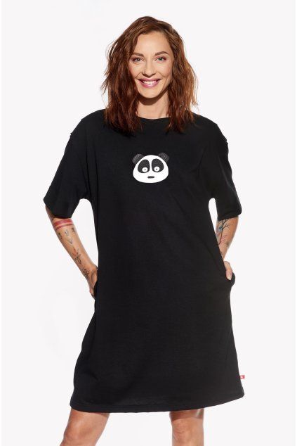 Vanda, Dámske šaty, Čierne, Panda (Veľkosť XS)