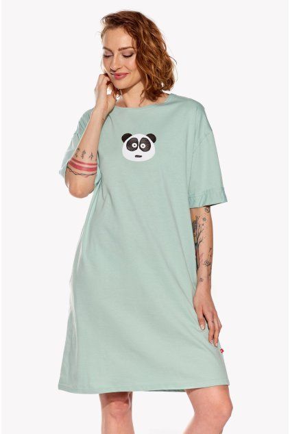 Vanda, Dámske šaty, Mentolové, Panda (Veľkosť XS)