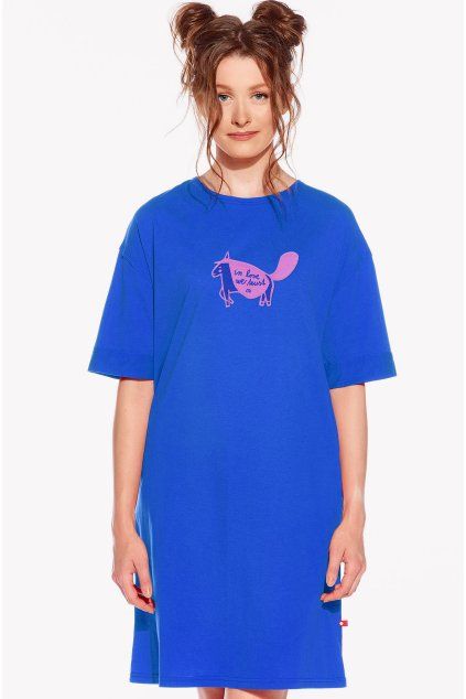 Vanda, Dámske šaty, Královska modrá, Unicorn (Veľkosť XS)
